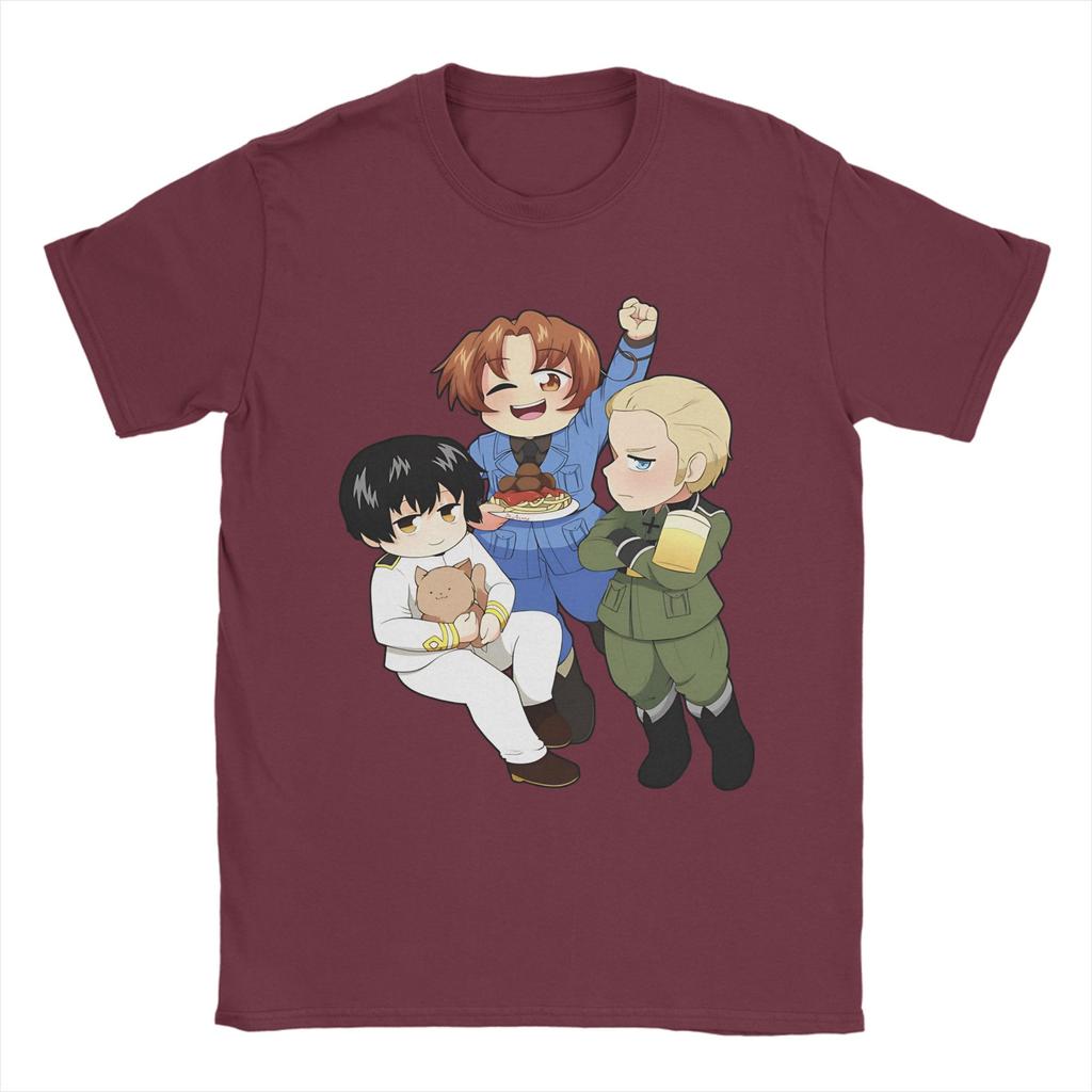Unisex Women New Arrival Hetalia Axis Powers Tee T Shirt 100 Cotton Tshirts Clothing