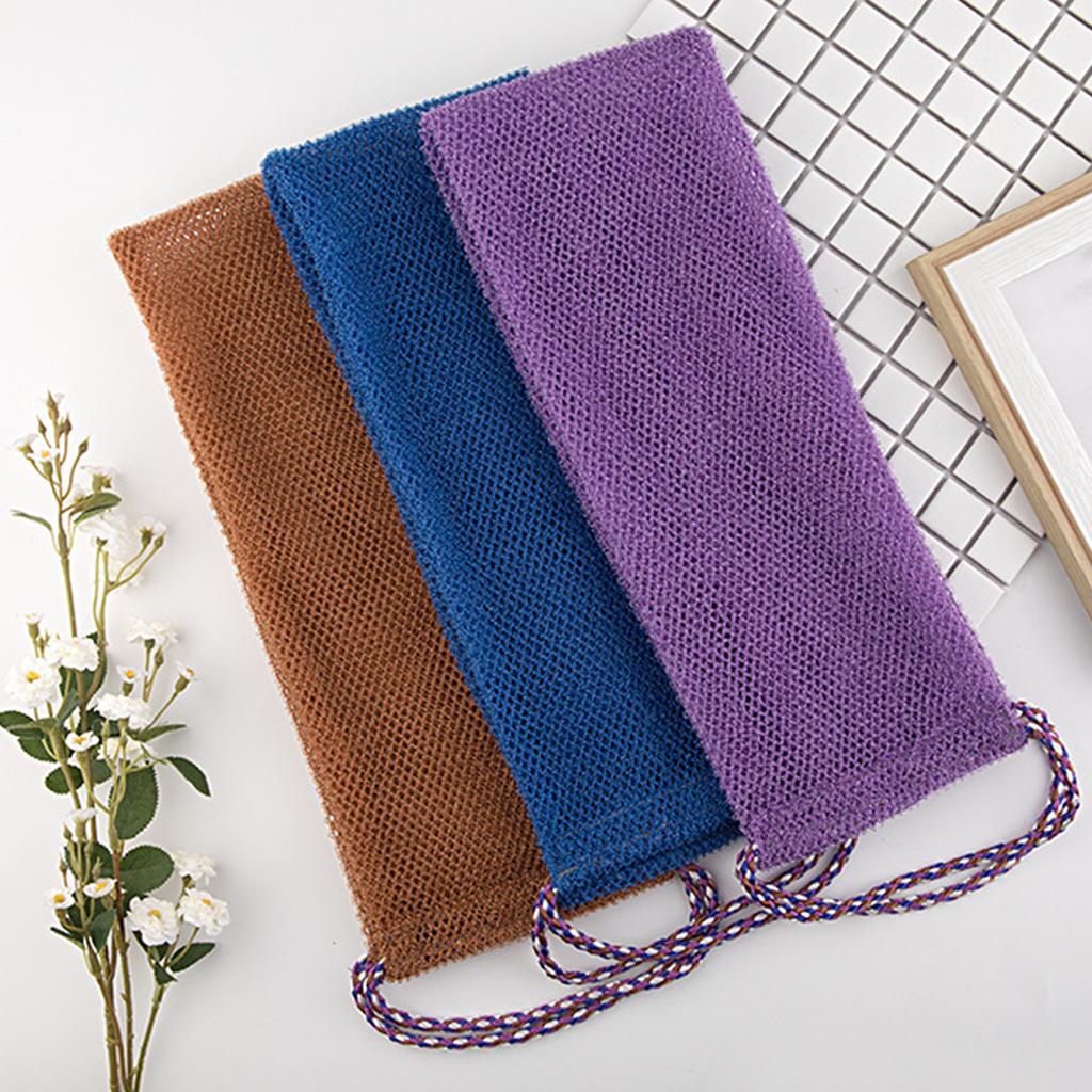 African Exfoliating Net Sponge Shower Body Scrubber Back Scrubber for Shower Body Cleaning Use