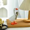 Cute Goose Figurines Key Hanger Funny Dumb Goose Key Holding Figurine  Birthday Gift