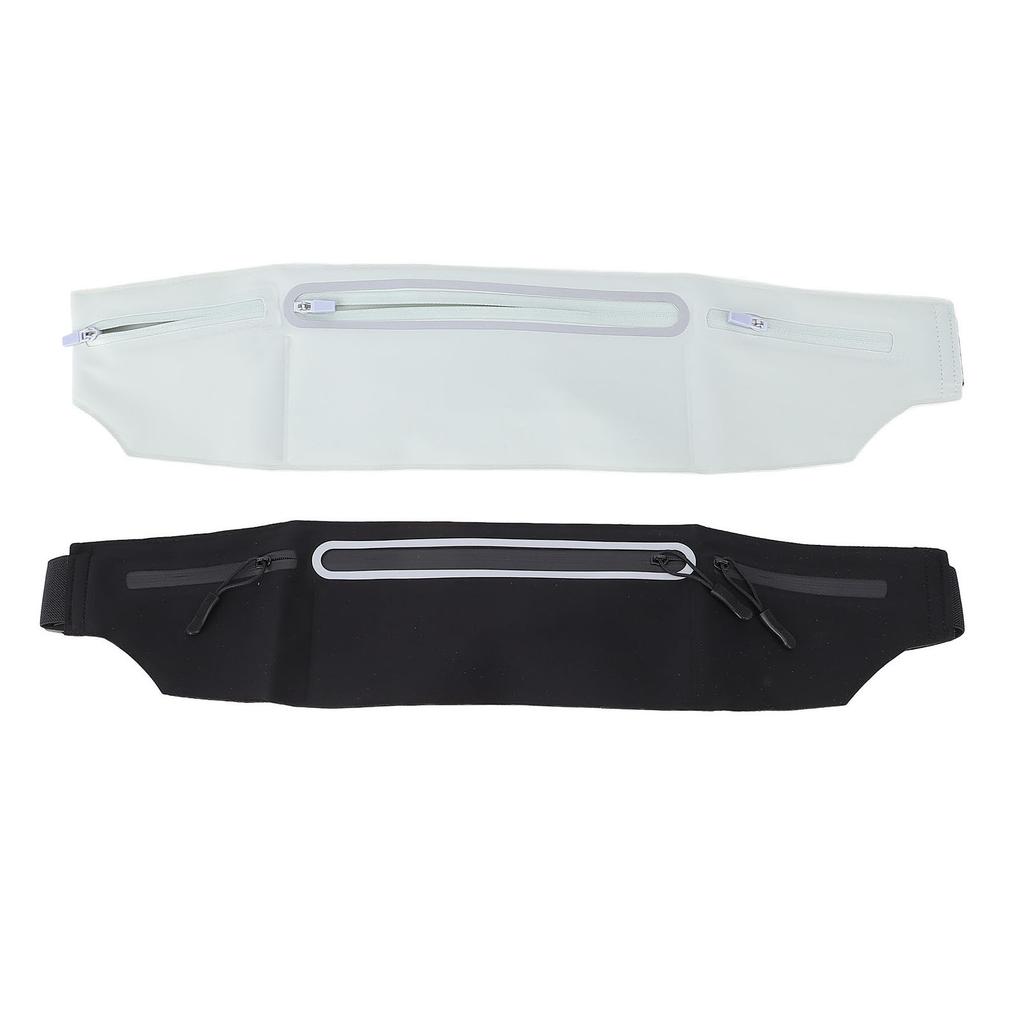 Running Belt Exercise Fanny Pack Water Proof Waist Pouch Bag for Running Working Out Cycling