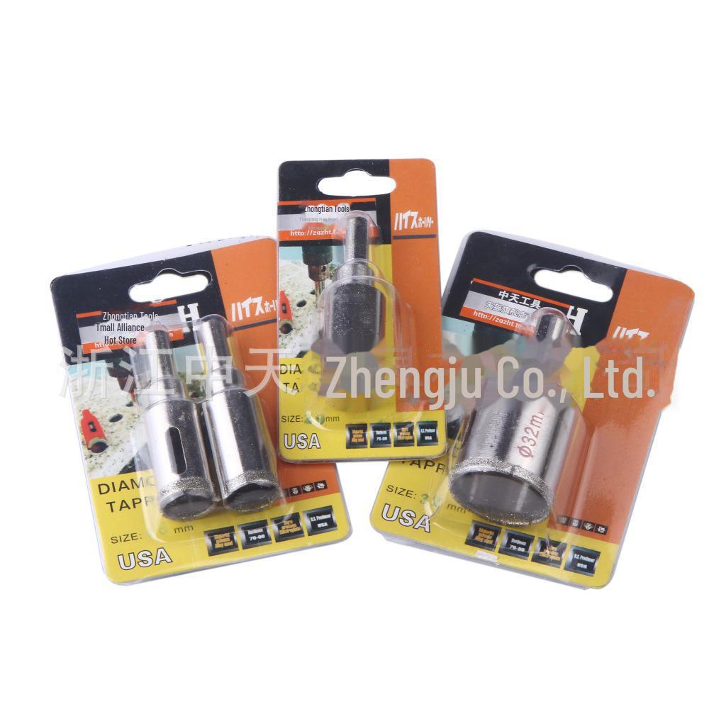 Tianzhongtian Tile Drill Bit for Vitrified Tile, Antique Brick, Marble, and Glass