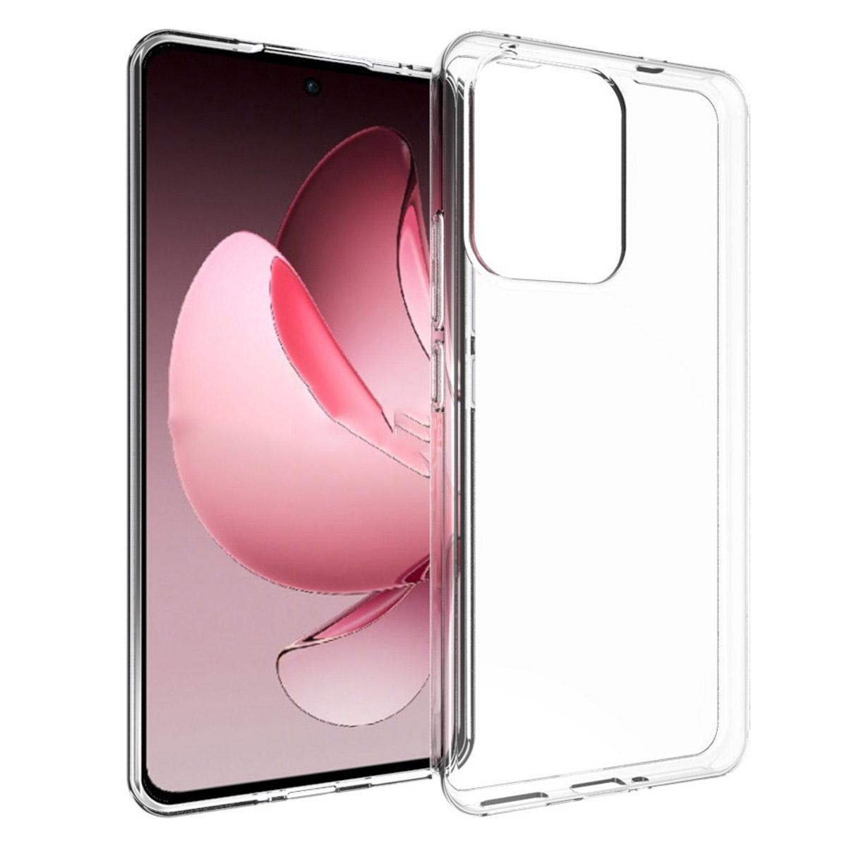 

For Oppo Reno13 F 5G Clear Phone Case Watermark-Resistant TPU Back Cover A