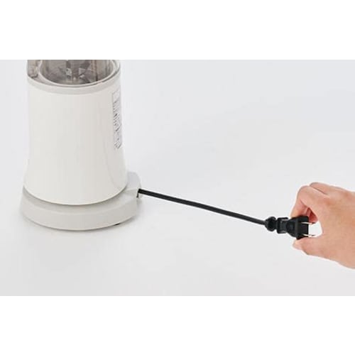 Tiger Thermos (TIGER) Mixer 400ml Mixer Juicer Smoothie Cup/Lid Dishwasher Safe Silky White SKR-W400WS