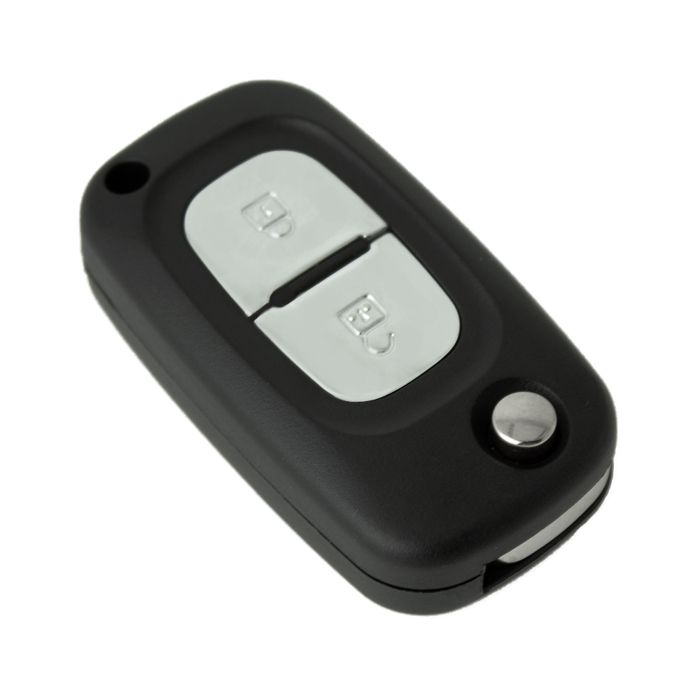 OCIODUAL Coque de Clé à 2 Boutons Compatible avec Renault Clio Kangoo Master Modus Trafic Twingo Wind