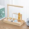 Practical Wood Rack Elegant Jewelry Organizer Accessories Display Stand for Women Girls Jewellery Storage Shelf