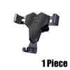 Gravity Carbon Fibre Mobile Cell Phone Stand Car Air Vent Mount Holder Support -
