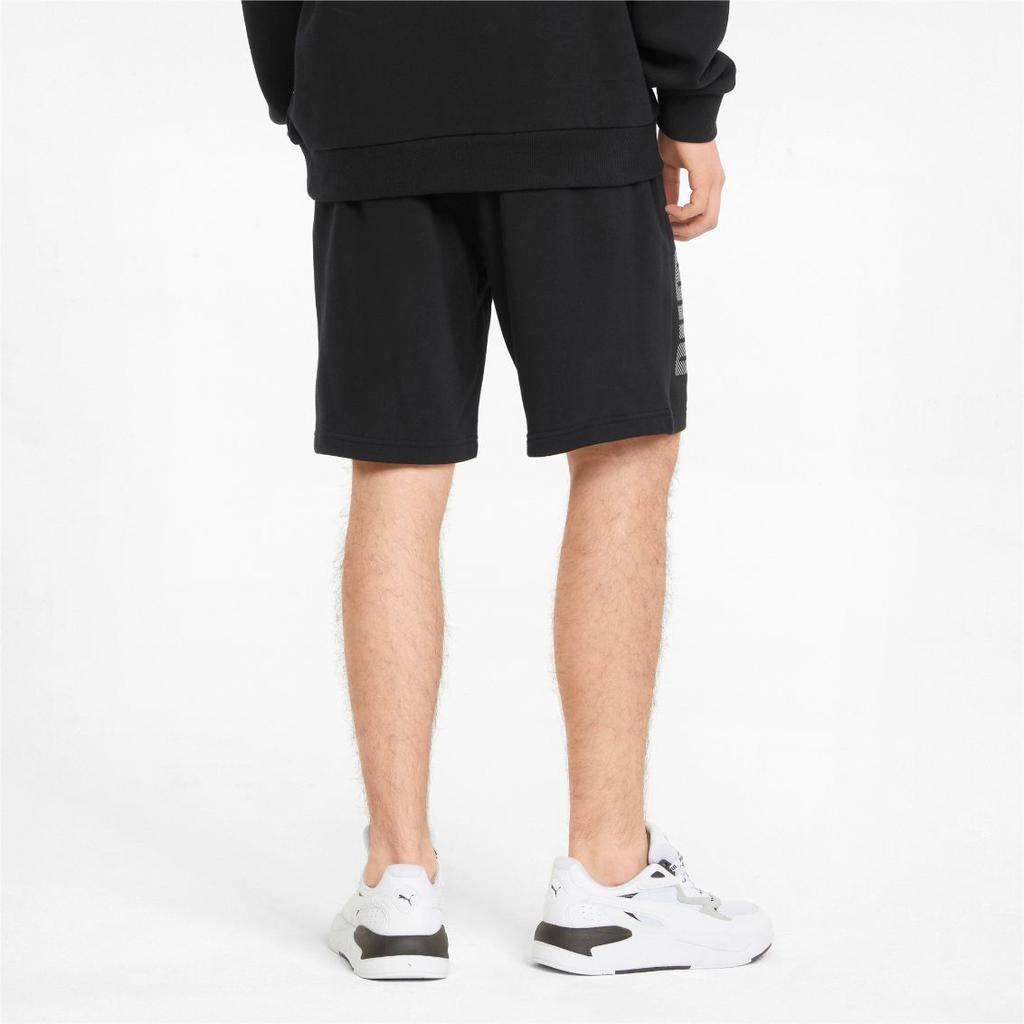 Puma Letter Print Casual Breathable Sports Shorts Men shorts Black 847380-01