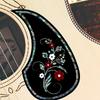 Guitar Pickguard Stringed Instrument Anti-Scratch Sticker Scratch-Resistant Protective Sticker Pickguard For Acoustic Guitar