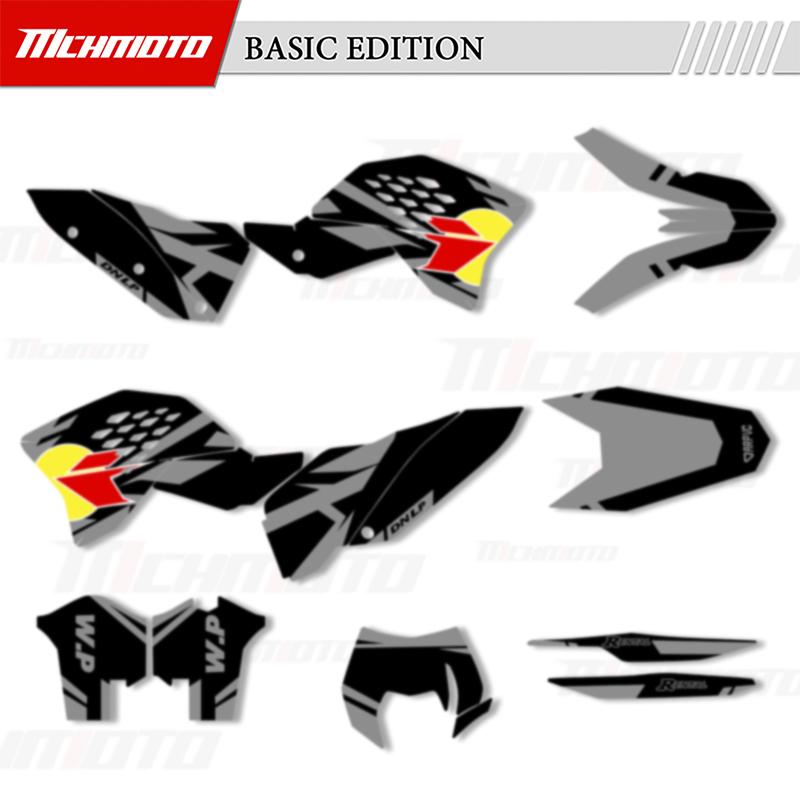 MCHMFG For KTM SX SXF 2007-2025 EXC XCW 2008-2026 Team Motorcycle Graphics Background Decals Sticker Kits