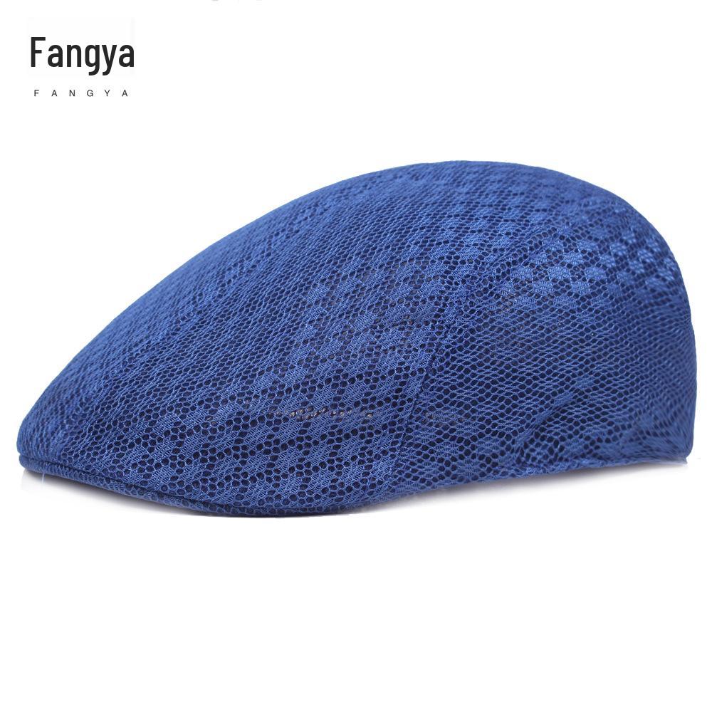 Unisex Mesh Beret: Summer Sun Hat for Outdoors, Breathable and Sunscreen-Ready