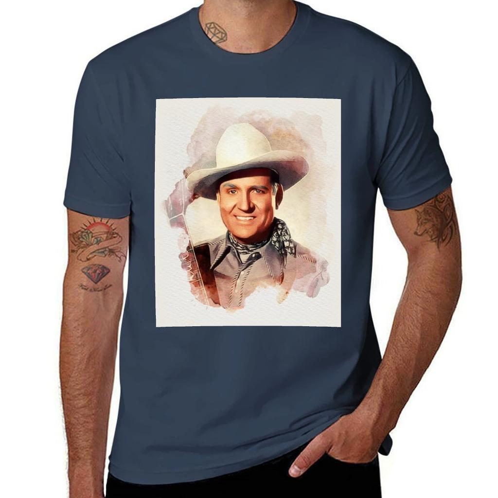 Gene Autry Music Legend Tshirt Sweat Resistant Workout Tee Shirt