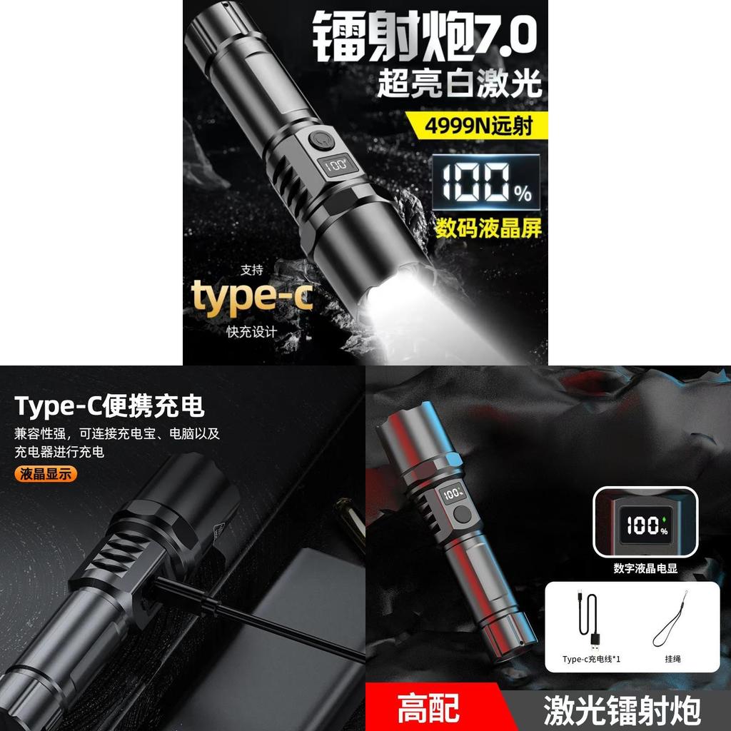 Compact Led Torch With Long Battery Life For Hiking And Night Exploration