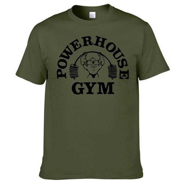 Summer Gym TShirts High Quality Cotton Crossfit Fitness T Shirt Graphic Print Sporty Unisex Tee Clothes