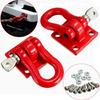 2pcs RC Car Metal Trailer Shackle Rescue Tow Hook for 1/10 RC Crawler TRX4 SCX10 90046 RC4WD D90 TF2