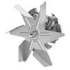 Drying Oven Fan Motor Aluminum 6 Blades Fan Motor Replacement Part for Constant Temperature Oven