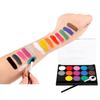 15 Colors Artist Washable Kids Face Watercolor Paint Solid Pigment Makeup Tool