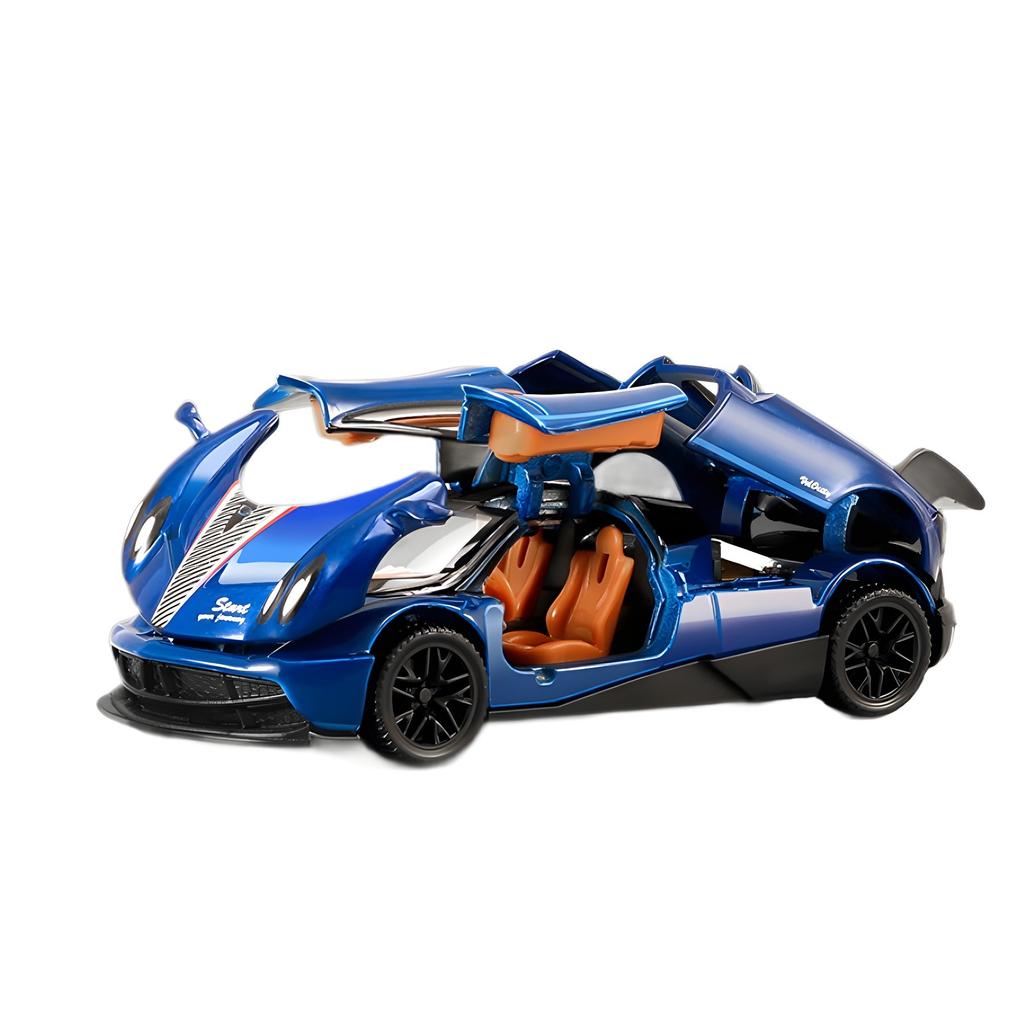 Removable Assembly Version 1/43 Pagani Zonda R AE86 Alloy Modified Car Model Diecasts Metal Sports Vehicles Car Model Kids Gifts