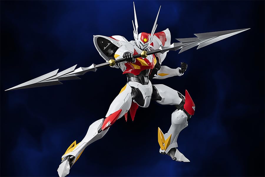 Robodo Space Knight Tekkaman Blade Tekkaman Blade Figurină mobilă pictată din aliaj, ABS, PVC, POM și zinc, la scară largă