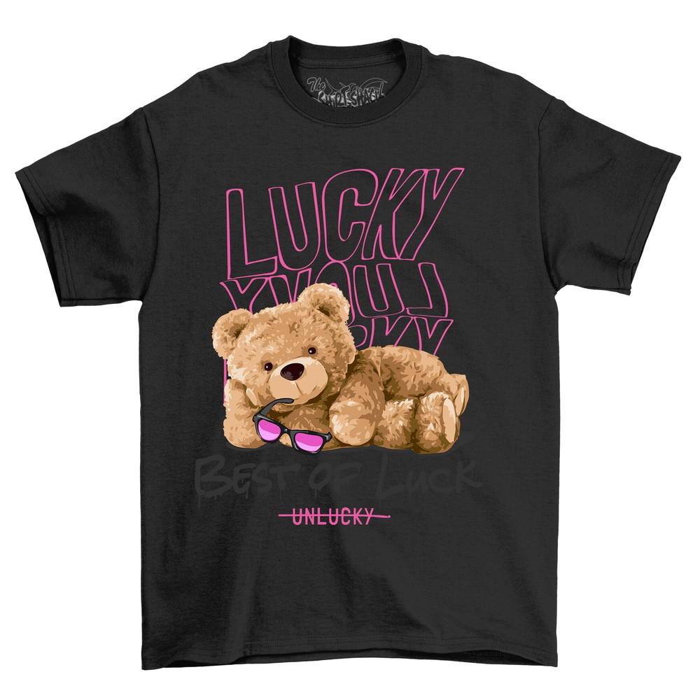 'bearstreet2-5 8'' Teddy Bear Funny T-Shirt - Cute and Cuddly Design! 100% Cotton,