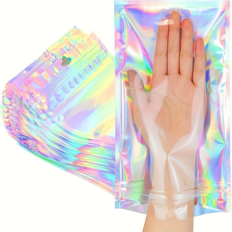 30pcs Gift Bags, Colorful self sealing bag, transparent bone bag, sealed bag, beauty accessory packaging bag