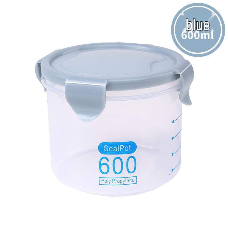 Transparent Food-Grade Jars for Grains, Cereals, Snacks, Tea, and Dry Goods Storage