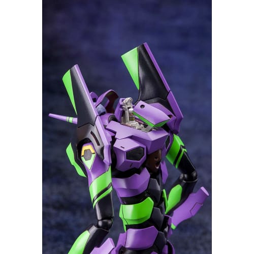 Kotobukiya (KOTOBUKIYA) Evangelion Unit-01 with the Spear of Cassius from "Evangelion: 3.0+1.0 Thrice Upon a Time" 1/400 Scale Plastic Model Kit, Appr