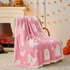 Halloween Flannel Throw Blanket – Soft Cozy Lightweight Blanket for Couch, Bed, Sofa (4050 Inches)
