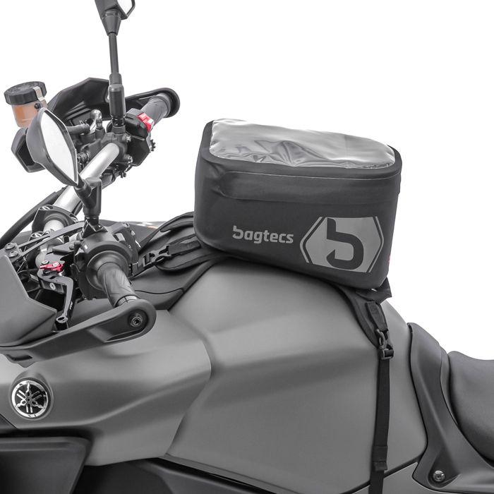 Sacoche de réservoir moto - WPX8 - 8 L - Étanche - Fixation magnétique 4 aimants