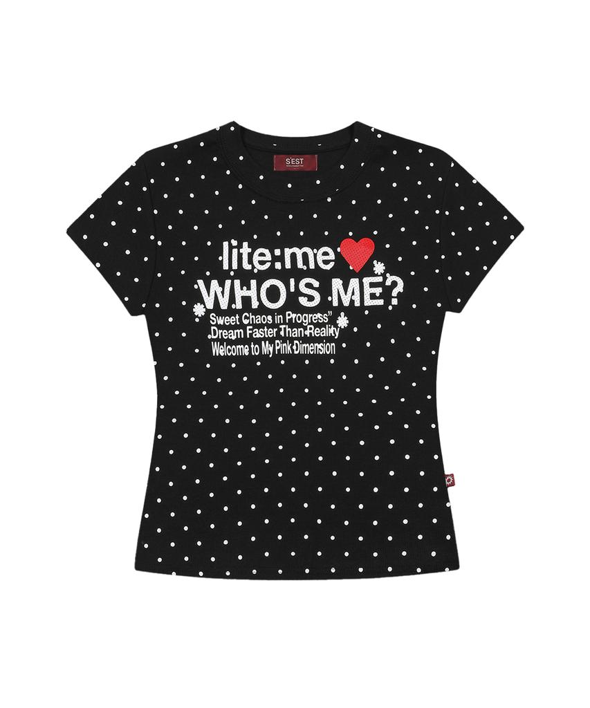 S'EST Lite Me Slim Fit T-Shirt Black