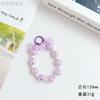 Summer Small Clear Bowknot Phone Chain Beaded Creative Crack Beads Car Hanging Decoration Cute Girl Blind Box