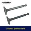 168 Gasoline Generator Parts: 2KW Intake & Exhaust Valves (Model 02679)