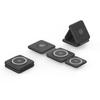 15W Folding Magnetic Travel Wireless Charger: Portable Multifunctional 3-in-1 Phone Charger