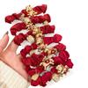 Zinc Zinc Alloy Zodiac Horse Hair Rope Red Cloth Rope Chinese Children Hair Band  Adults Children