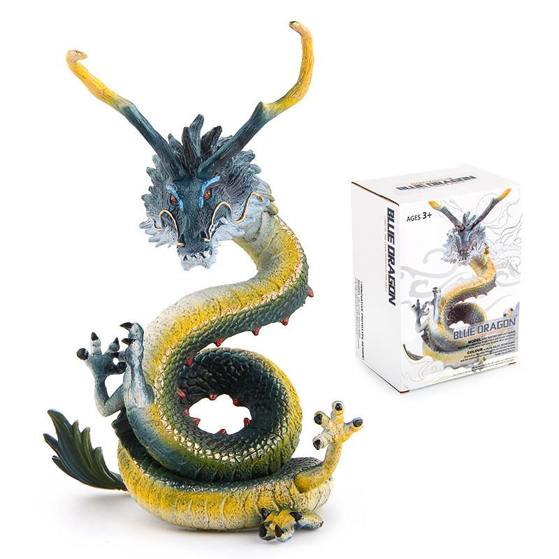 Colorful Pvc Fantasy Dragon Mythical Creature Model Toy Realistic Animal Figures