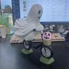 Bike Rider Ghost Statue Resin Ghost Riding On A Bicycle