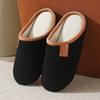New Japanese-style Knitted Fabric, Home Four-season Linen Slippers, High Elastic Soles, Soft and Breathable, Sweat-absorbing and Anti-sweating
