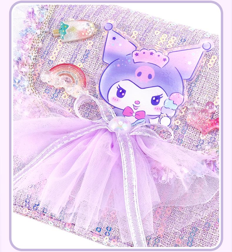 Kuromi Cute Crossbody Handbag for Girls & Women - New 2024 Edition