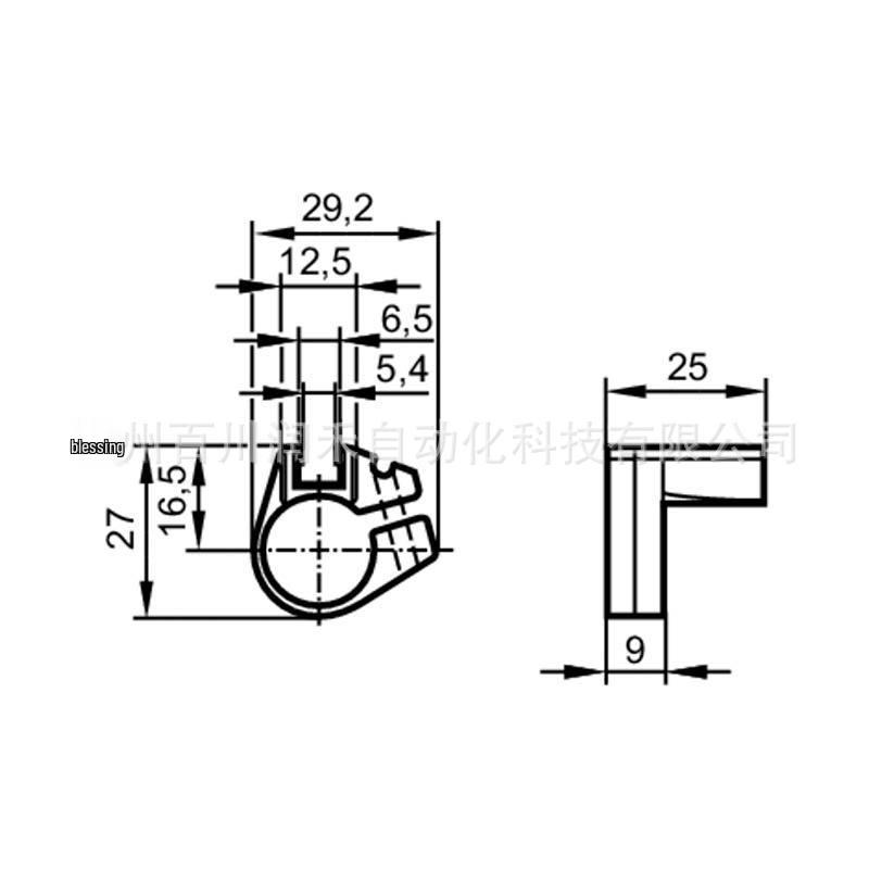IFM Sensor Accessories: New Cylinder Mounting Clamp, Model E11958/E12266 E11958