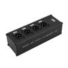 4 Channel XLR Sound Ethernet Converter Network Cable Converter Stage Light Adapter Passive Operation No Signal Loss EMI