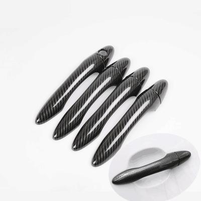 Carbon Fiber New Chrome Car Door Handle Cover Trim Sticker For KIA Sportage MK3 SL 2011 2012 2013 2014 2015 Styling