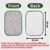 3Pcs New Generation Kitchen Cleaning Cloth Double-sided Silver Silk Cotton Thread Cleaning Cloth Dishcloth Cleaning Pad