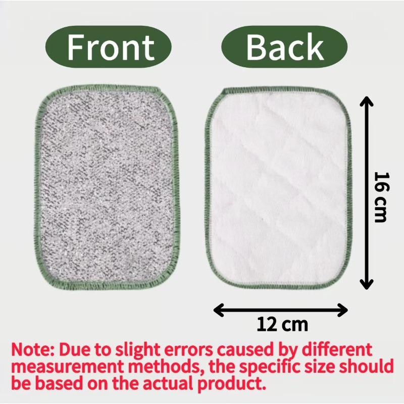 3Pcs New Generation Kitchen Cleaning Cloth Double-sided Silver Silk Cotton Thread Cleaning Cloth Dishcloth Cleaning Pad