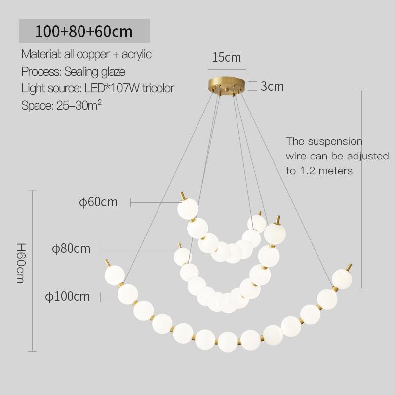 Minimalist Dining Room Chandelier Living Room Light Modern Brass Full Copper Designer Bar Bar Apartment Fashion Light Fixtures