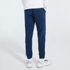 Li Ning Knitted Sweatpants Men's Blue Moderate Straight Fit Pants AKLQ157-2