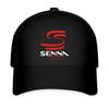 Ayrton Senna Schwarze Twill-Kappe Baseballgröße SM LXL
