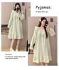 Cloud Cotton Sleep Dress: Long Sleeve Pink Pajamas for Girls - Spring/Autumn 2025