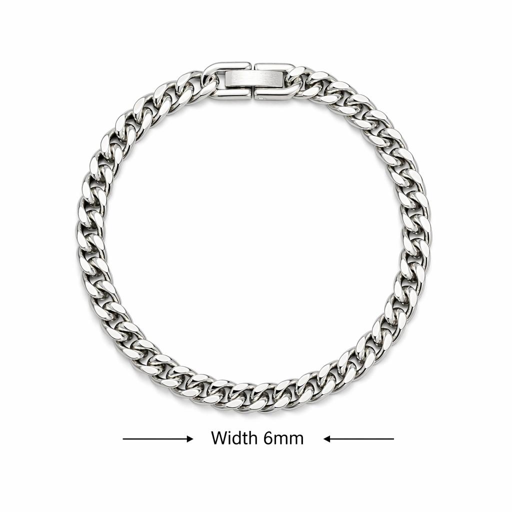 Bracciale a doppia fila intrecciato in acciaio inossidabile con chiusura magnetica in lega a squama di pesce anteriore e posteriore con gioiello a chiglia Nuovo modello