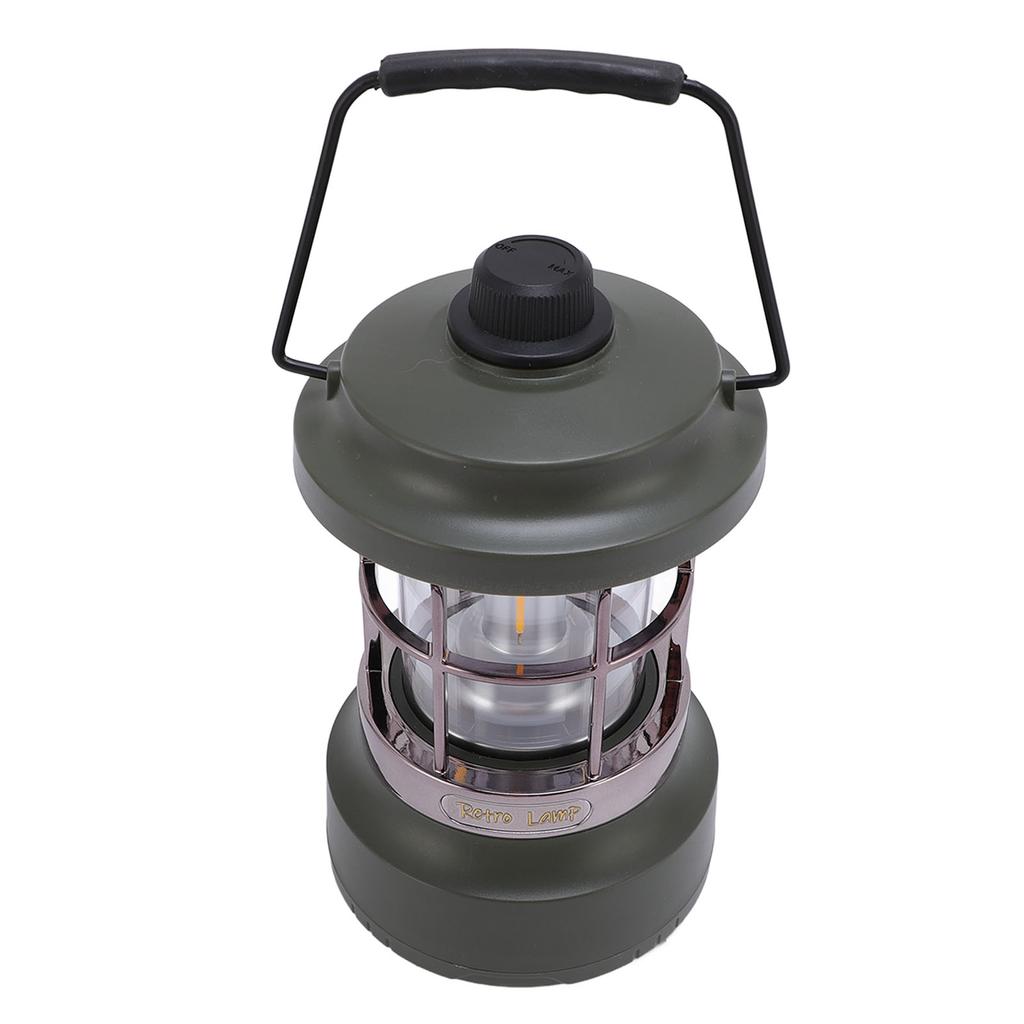 Rechargeable Camping Lantern 15m String Light Quick Storage IPX4 Water Resistant Portable 2 In 1
