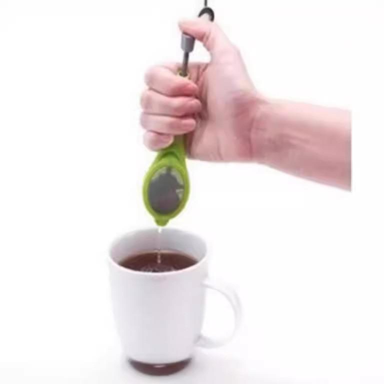 Modern Minimalist Tea Infuser Filter With Silicone Filter For Home Brewing And Tea Lovers