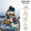 Horses Personalized Name Blanket Throw Personalized Blanket Soft & Cozy Throw For Office Chair Bedding Nap Sofa Ideal for All Seasons